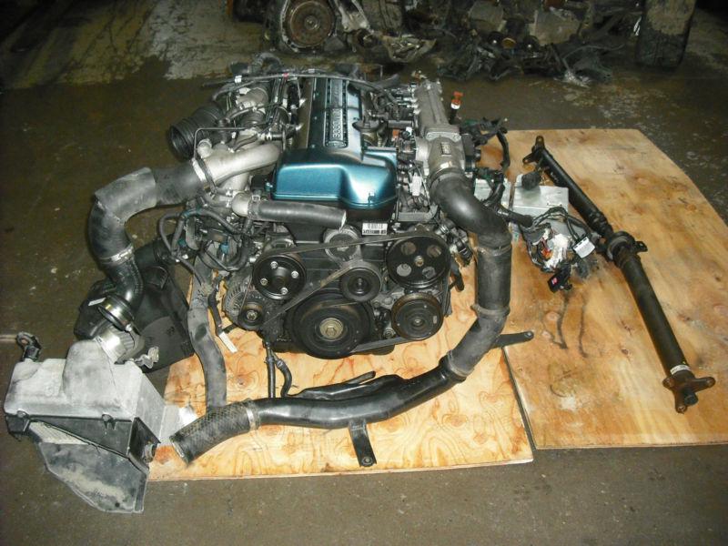 JDM Toyota Aristo Lexus GS300 Supra 2JZGTE VVTi Engine Wiring Harness ECU MAF , US $2,949.00, image 2