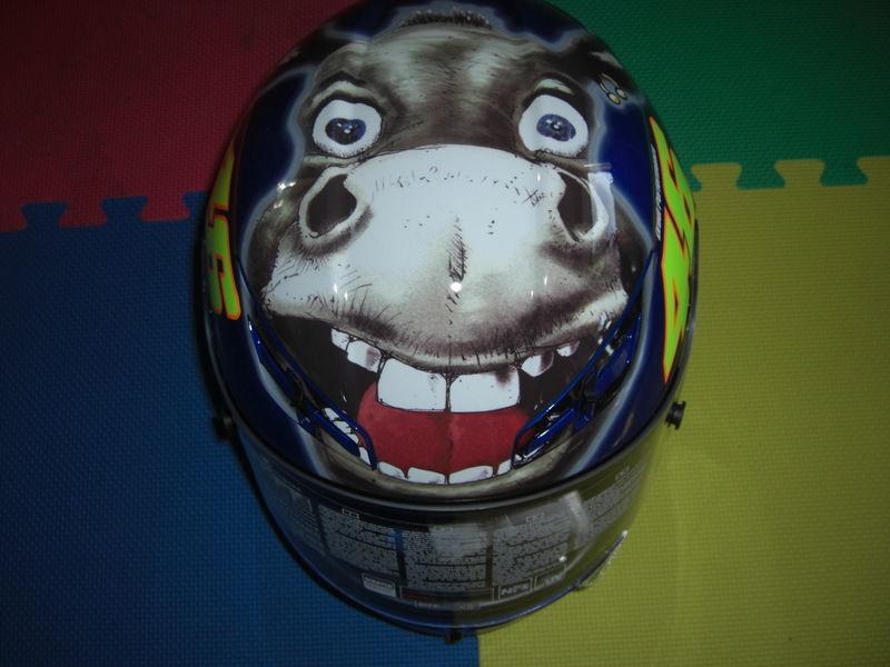 New agv the donkey replica ltd edition gp-tech valentino rossi xsmall xs helmet 