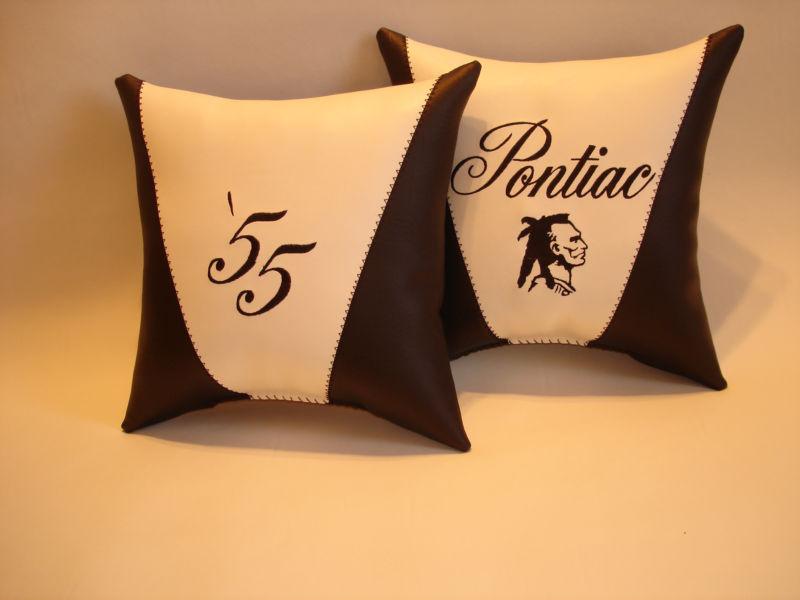 Pontiac custom  pillow set to match your paint/interior nice christmas gift!
