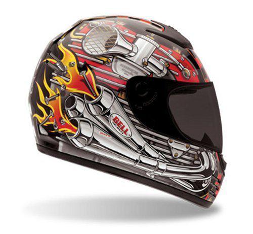 Bell powersports arrow parts bin full face helmet xl / x-large
