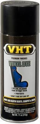 Vht sp942 dye vinyl satin black 11 oz. aerosol each