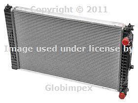 Audi a4 1.8 (97-02) radiator w / standard transmission behr oem new + warranty