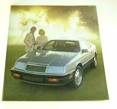 1987 87 chrysler lebaron coupe brochure