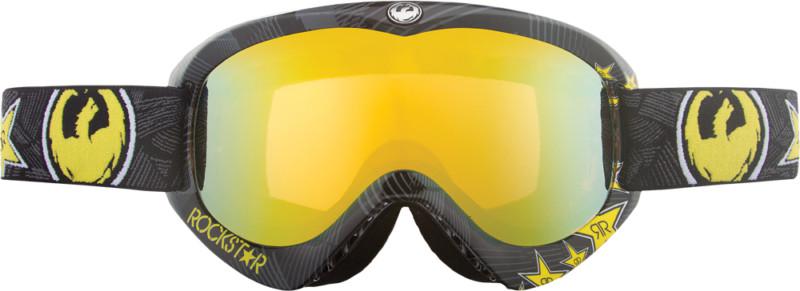 Dragon alliance mdx ionized goggles rockstar/gold lens