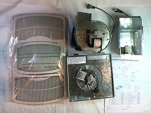 Air king ak55lt combination ceramic heater, exhaust fan & light  missing parts