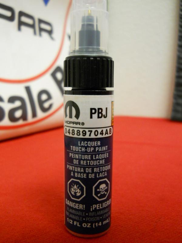 Dodge jeep chrysler ram fiat atlantic blue pearl coat touch-up paint (pbj/zbj)