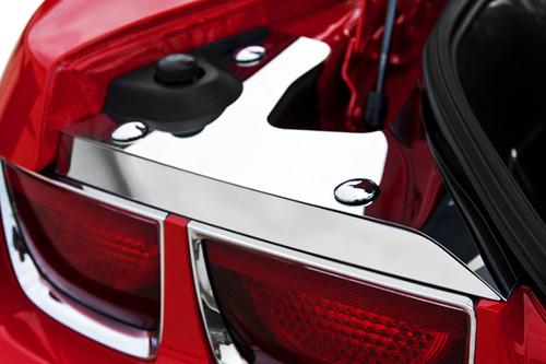 Acc 101047 - 10-13 chevy camaro polished trunk plate 4 pcs interior accessories