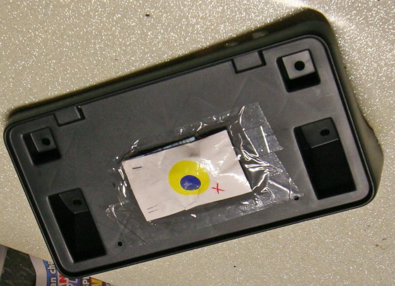 2001 - 2004 dodge grand caravan new oem front plate bracket 0457351ab