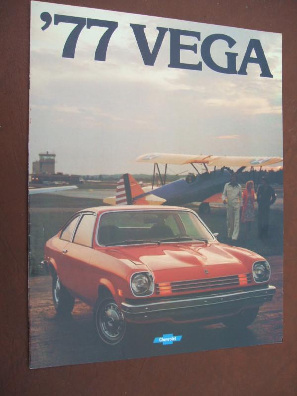Sell NOS 1977 Chevy Vega & Vega GT Premium Dealership Color Catalog