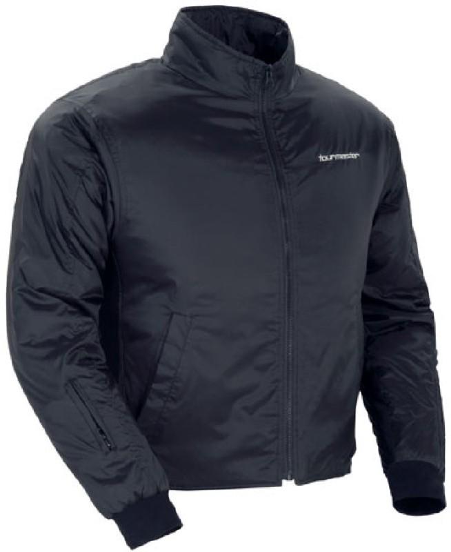 Tourmaster synergy black medium heated motorcycle cold weather jacket liner md