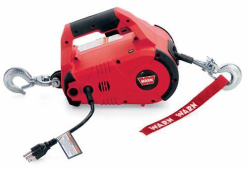 Warn 885000 pullzall hand held winch hoist 1000 lbs 110 volt corded come along