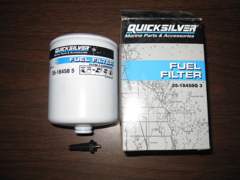 35-18458q3 mercury mariner fuel water filter lot of 4