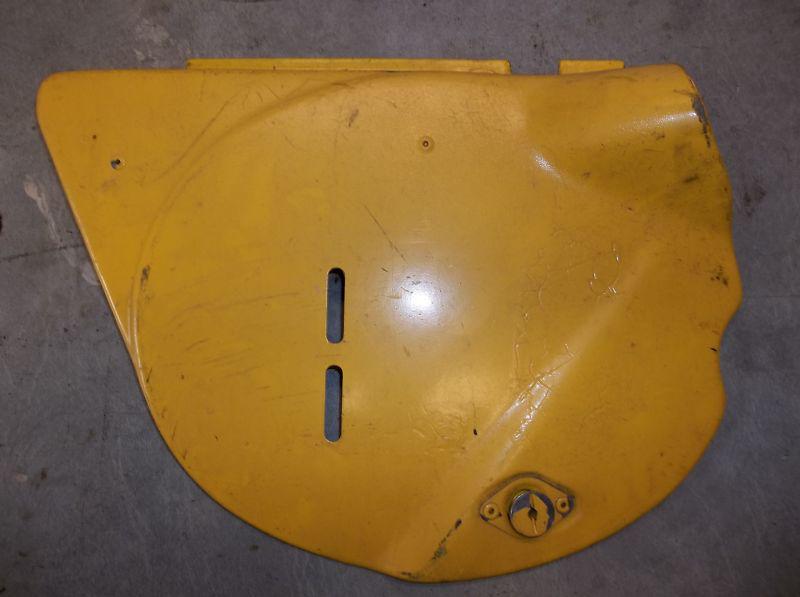 1974 yamaha mx360a  mx 360 250 left side fiberglass cover 363-21711-01-02