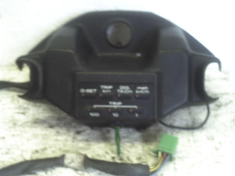 Honda goldwing gl1200 lcd speedometer speedo trip control handle bar cover 84-87