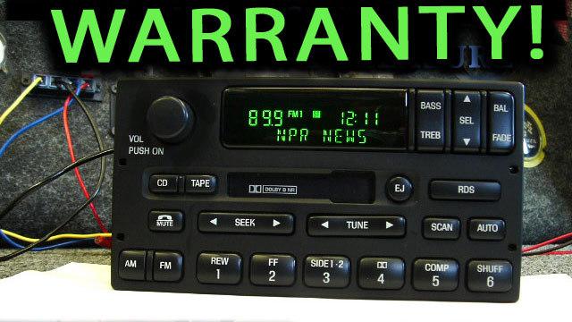 Ford rds! cassette tape player stereo radio f150 ranger 98 99 00 01 02 03 truck