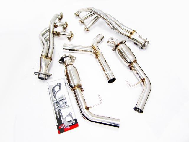Obx 05-09 ford mustang 4.0l v6 long tube header exhaust manifold