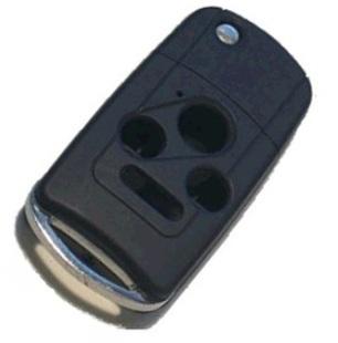 Honda 3+1 buttons remote flip key case for accord civic crv