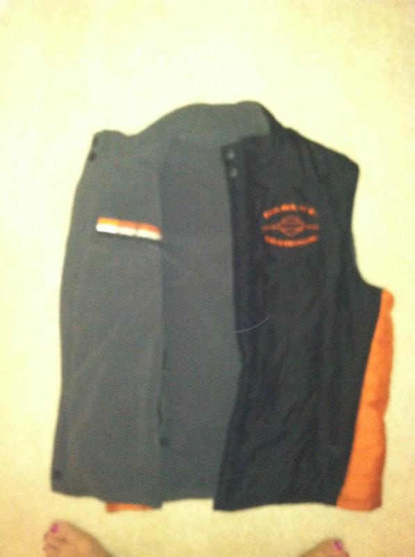 Mens harley davidson vest  