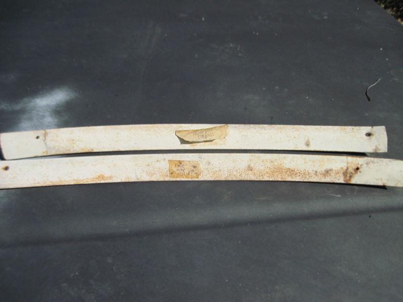 1978 mustang ii interior trim,top rear used 2 piece right and left white