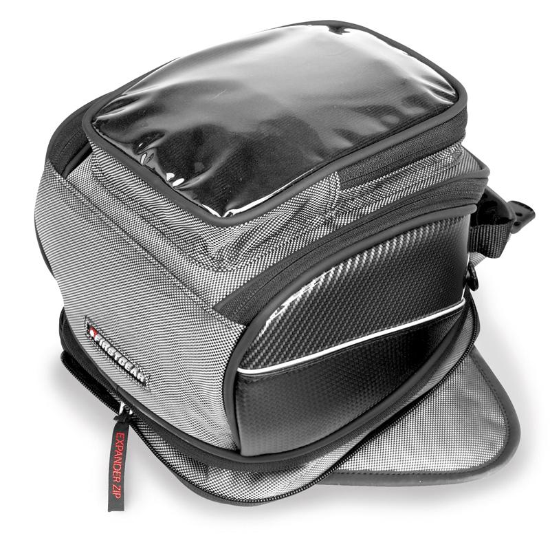 Firstgear silverstone expandable motorcycle tank bag 107262