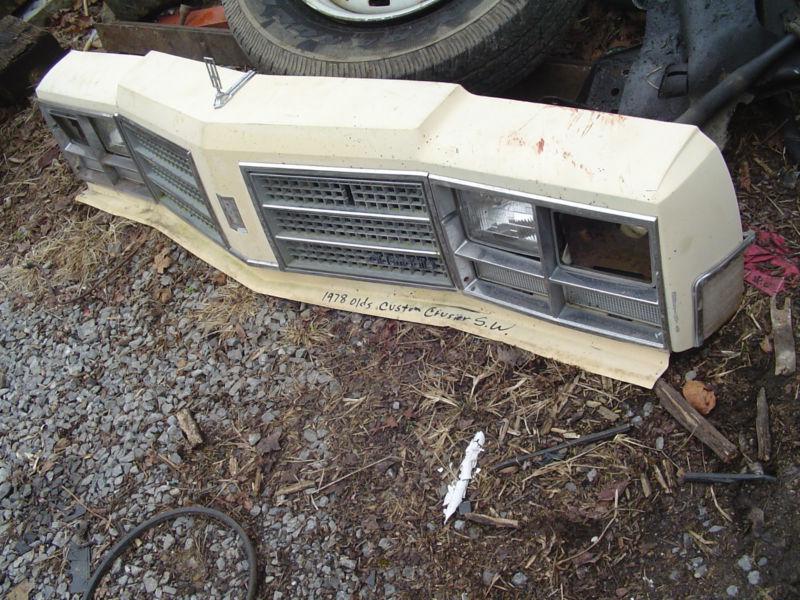 1978 oldsmobile custom crusier station wagon header panel 