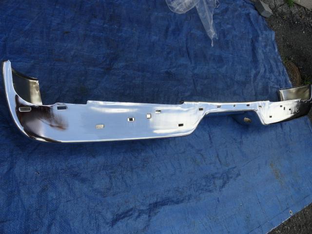 1991-94 ford explorer rear bumper. plated ( sharp )