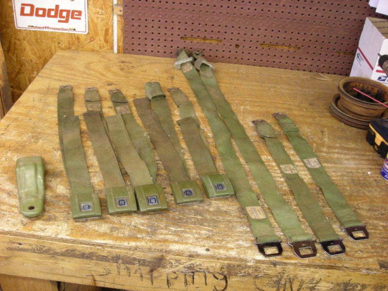 68 69 camaro firebird seat belt shoulder harness retractor