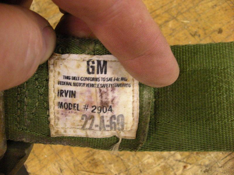 68 69 Camaro Firebird Seat Belt Shoulder Harness Retractor, US $124.95, image 12