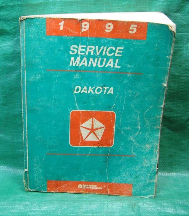 Oem service manual chrysler dodge dakota truck 1995 '95 81-370-5110
