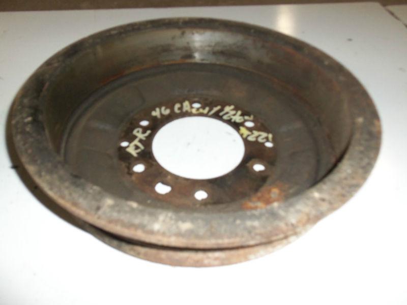 36 37 38 39 40 41 42 46 47 48 CHEVY PICKUP TRUCK CAR BACK REAR BRAKE DRUM, US $40.00, image 4