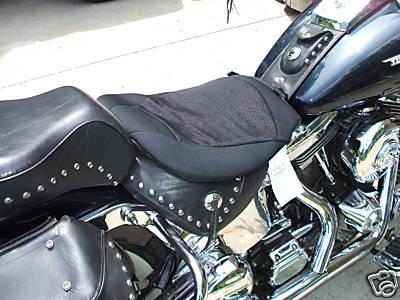 Motorcycle gel seat pad-fit harley-honda-yamaha-suzuki 