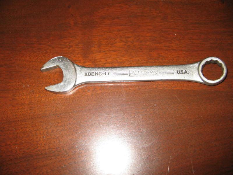Vulcan tools  17 mm 12 point combination  wrench, 6 1/2'' in length,  xoems-17
