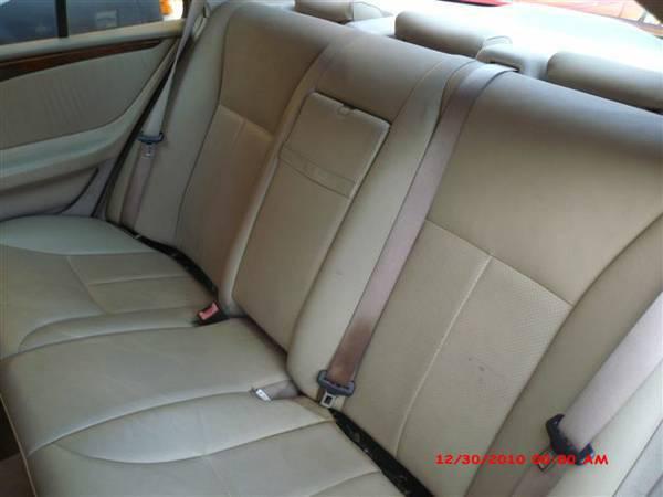1999 mercedes e320 front & rear seats