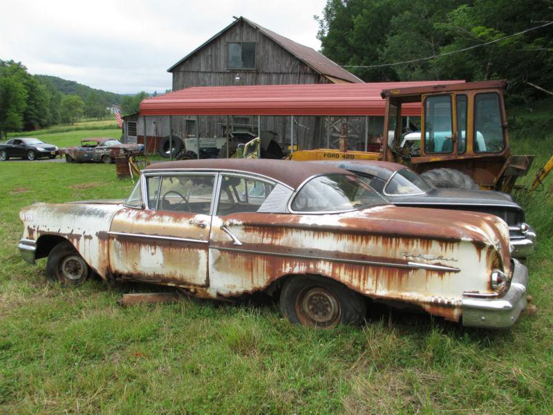 1958 Chevy Bel Air - White 2dr Coupe Great for restoration, US $2,500.00, image 4