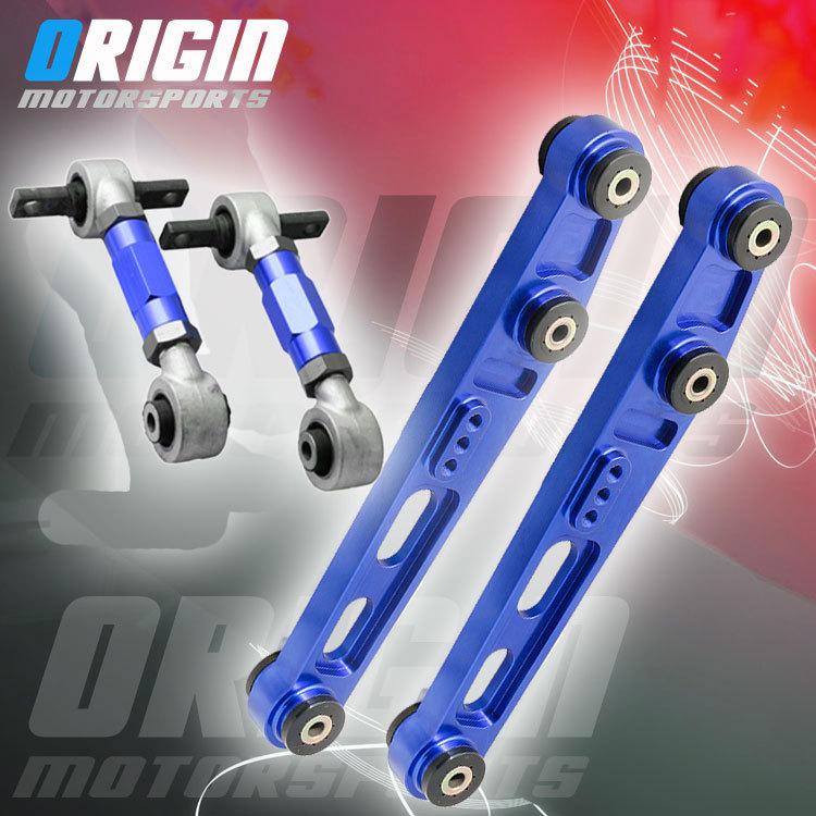 Purchase BLUE CIVIC EG EF SI ACURA DC2 DA ALUMINUM REAR LOWER CONTROL
