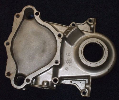 Mopar small block timing chain cover