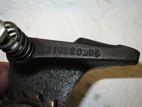 Vintage mercedes m121 eng used timming chain tensioner lever  and gear 190sl