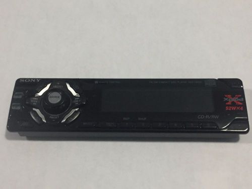 Sony radio faceplate only,  model cdx-l600x    cdxl600x tested good guaranteed