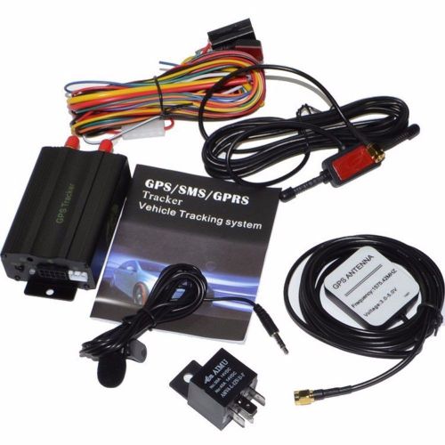 Car real time tracker global positioning monitoring vehicle alarm gps gprs sms