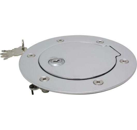 New Bully Fuel Door Chrome Ram Truck Dodge 1500 2500 3500 2009 GD-302CK, US $63.08, image 2