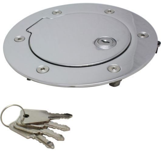 New Bully Fuel Door Chrome Ram Truck Dodge 1500 2500 3500 2009 GD-302CK, US $63.08, image 3