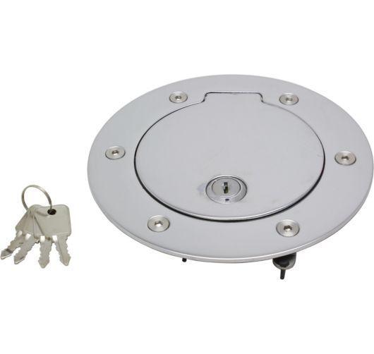 New Bully Fuel Door Chrome Ram Truck Dodge 1500 2500 3500 2009 GD-302CK, US $63.08, image 6