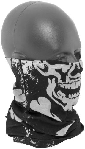Zan headgear motocross motorcycle snowmobile snow winter skull motley neck tube