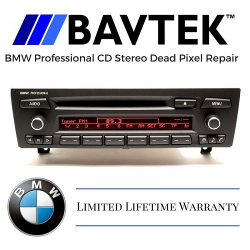 Bmw e90 e91 e92 e93 professional business cd stereo dead pixel repair service