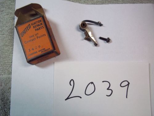 (#2039) contact set 1930-31 de soto