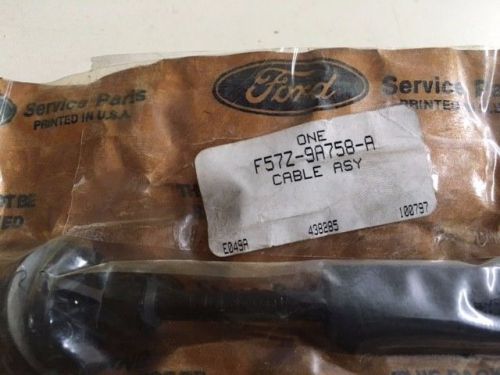 F57z-9a758-a ford accel pedal to carb throttle cable 1995-1997 ranger 2.3l eng