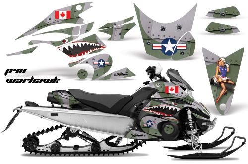 Amr racing snowmobile deco snow sled graphic kit wrap yamaha fx nytro p40 canada