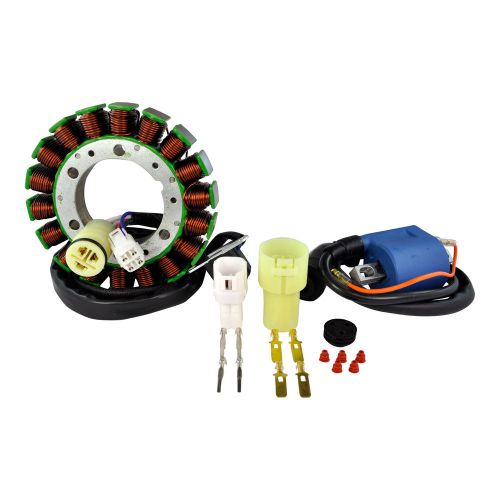 Kit stator + ignition coil for yamaha yfm 400 big bear 2000 2001 2002 2003 2004