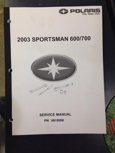 2003 polaris sportsman 600/700 service manual 9918066