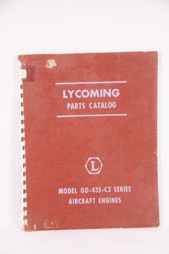 Original lycoming parts catalogue / catalog aircraft plane engine